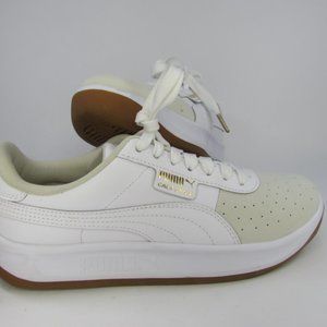 Puma Womens California Exotic Perforated Shoes Sz8.5